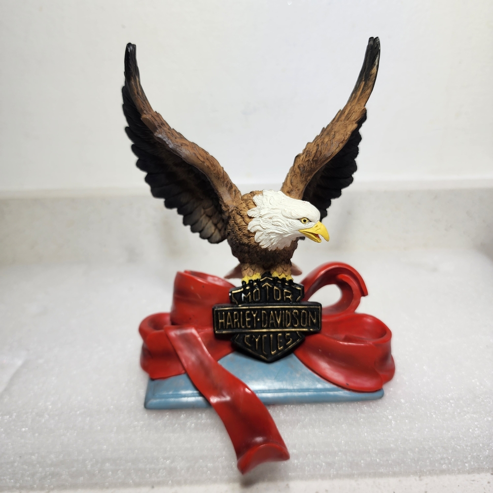 Vintage Harley-Davidson Eagle Stocking Holder